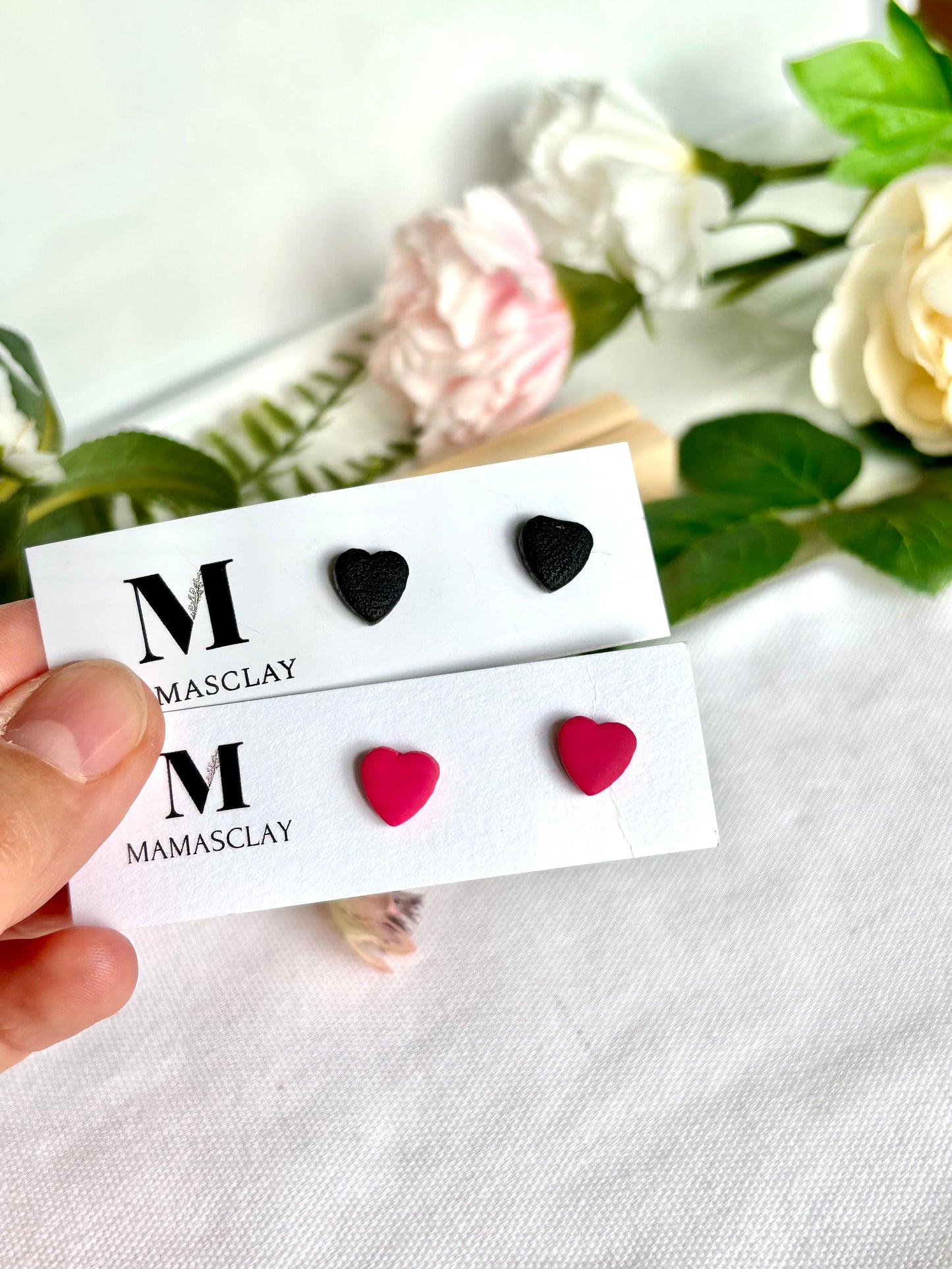 Mini Heart Studs