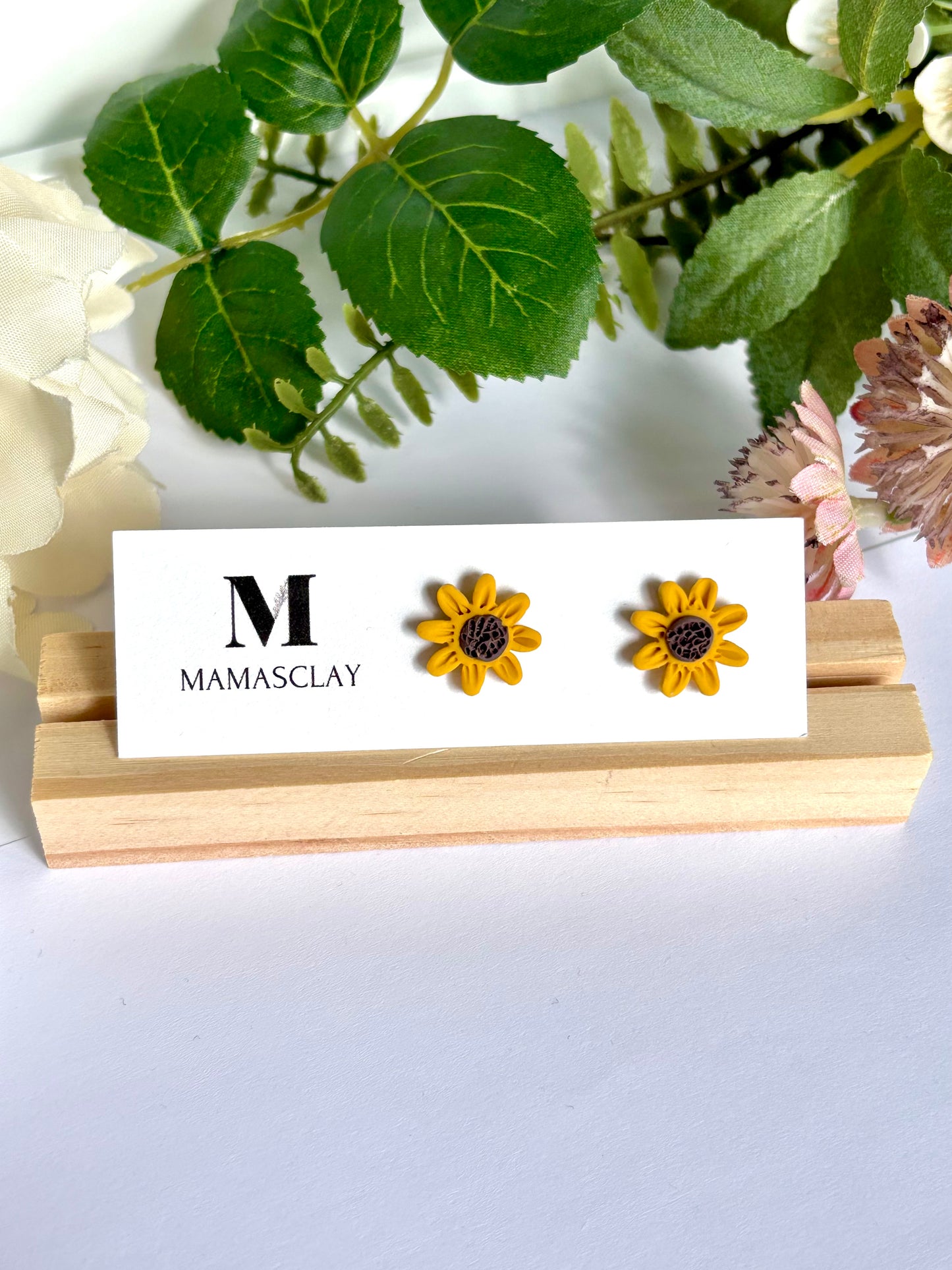 Mini Sunflower Studs