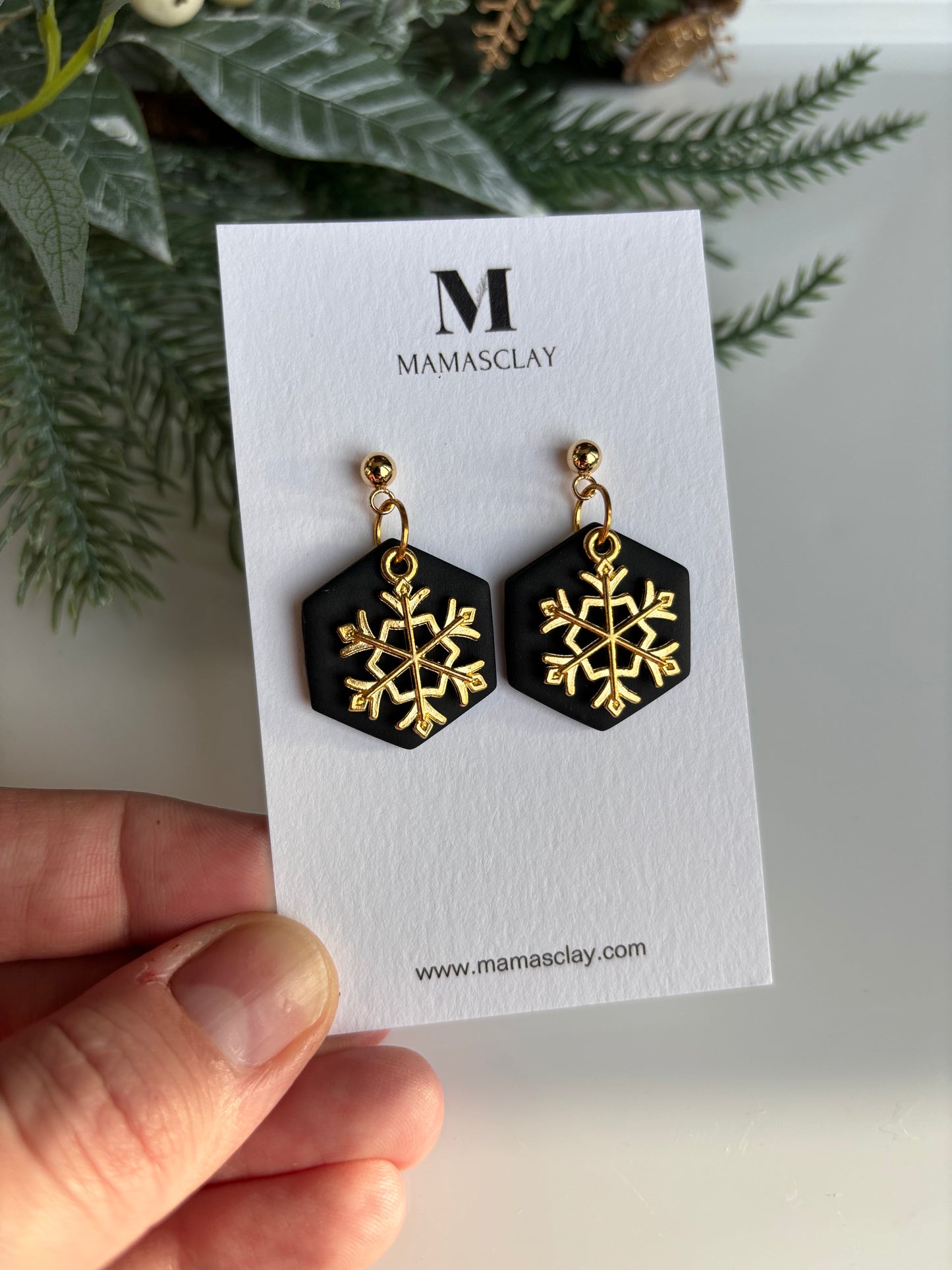 Snowflake Earrings