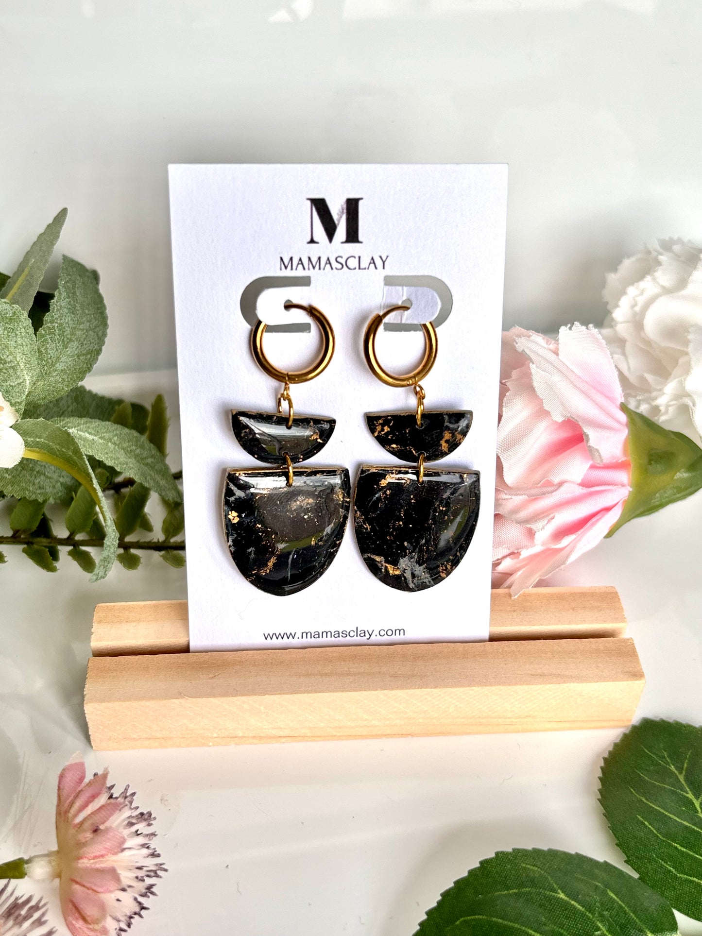 Midnight Gold Earrings