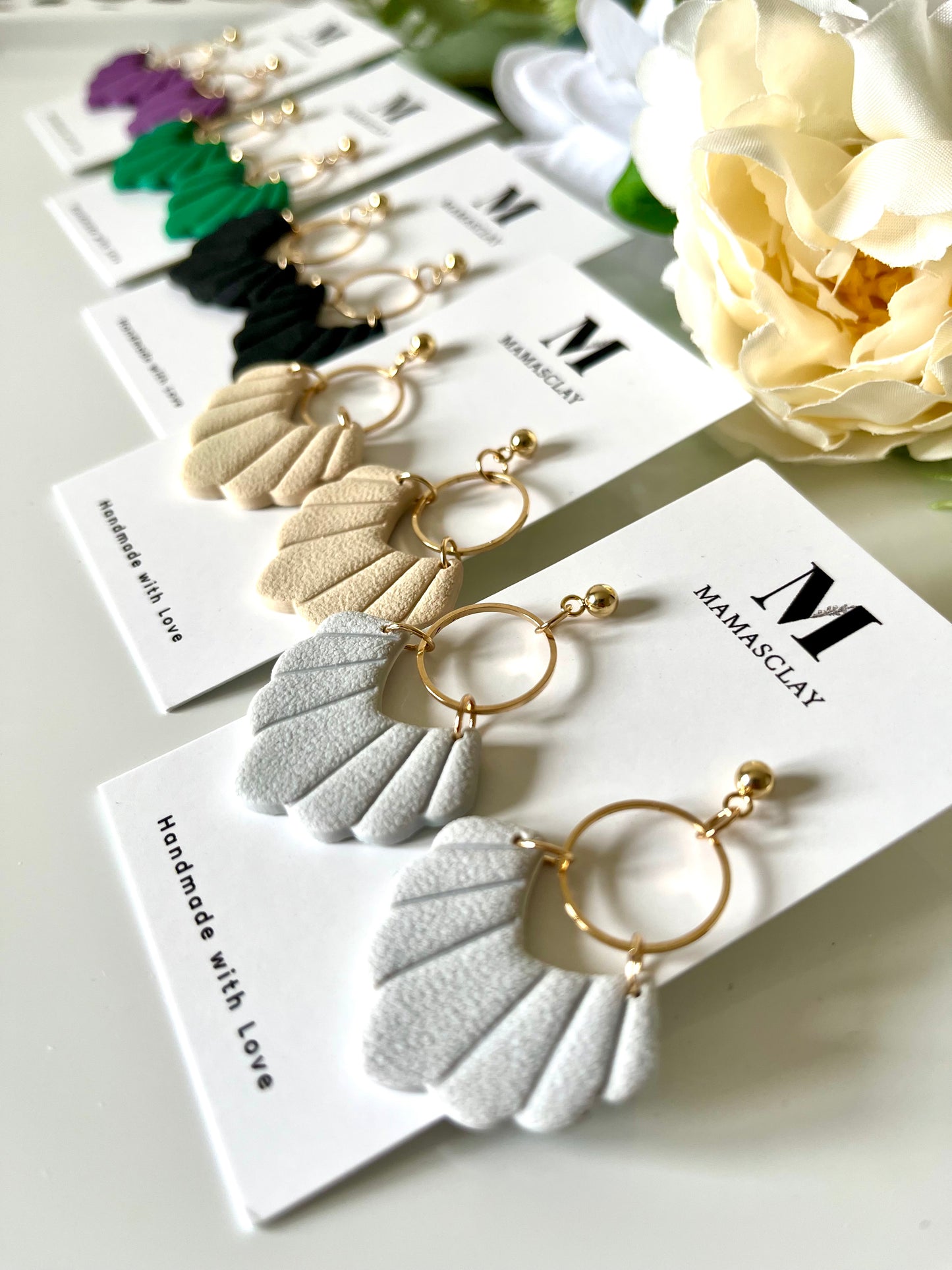 Fan Earrings