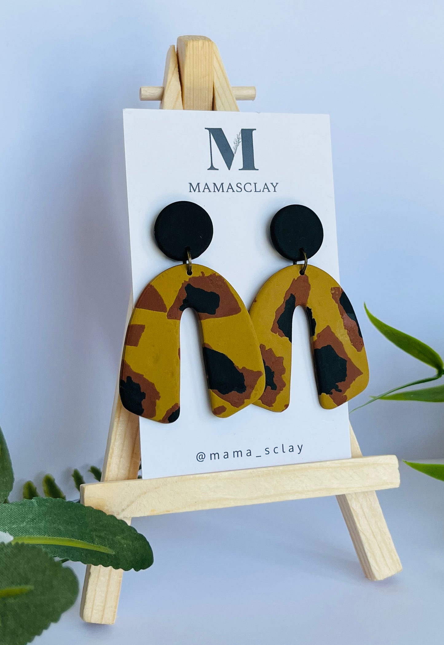 Animal Print Earrings