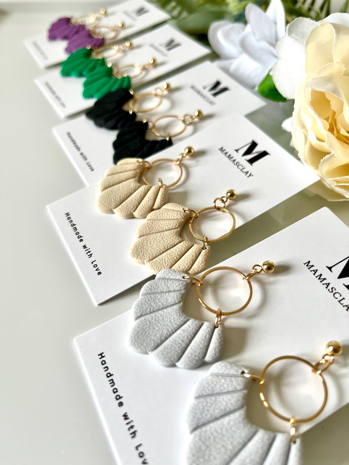 Fan Earrings