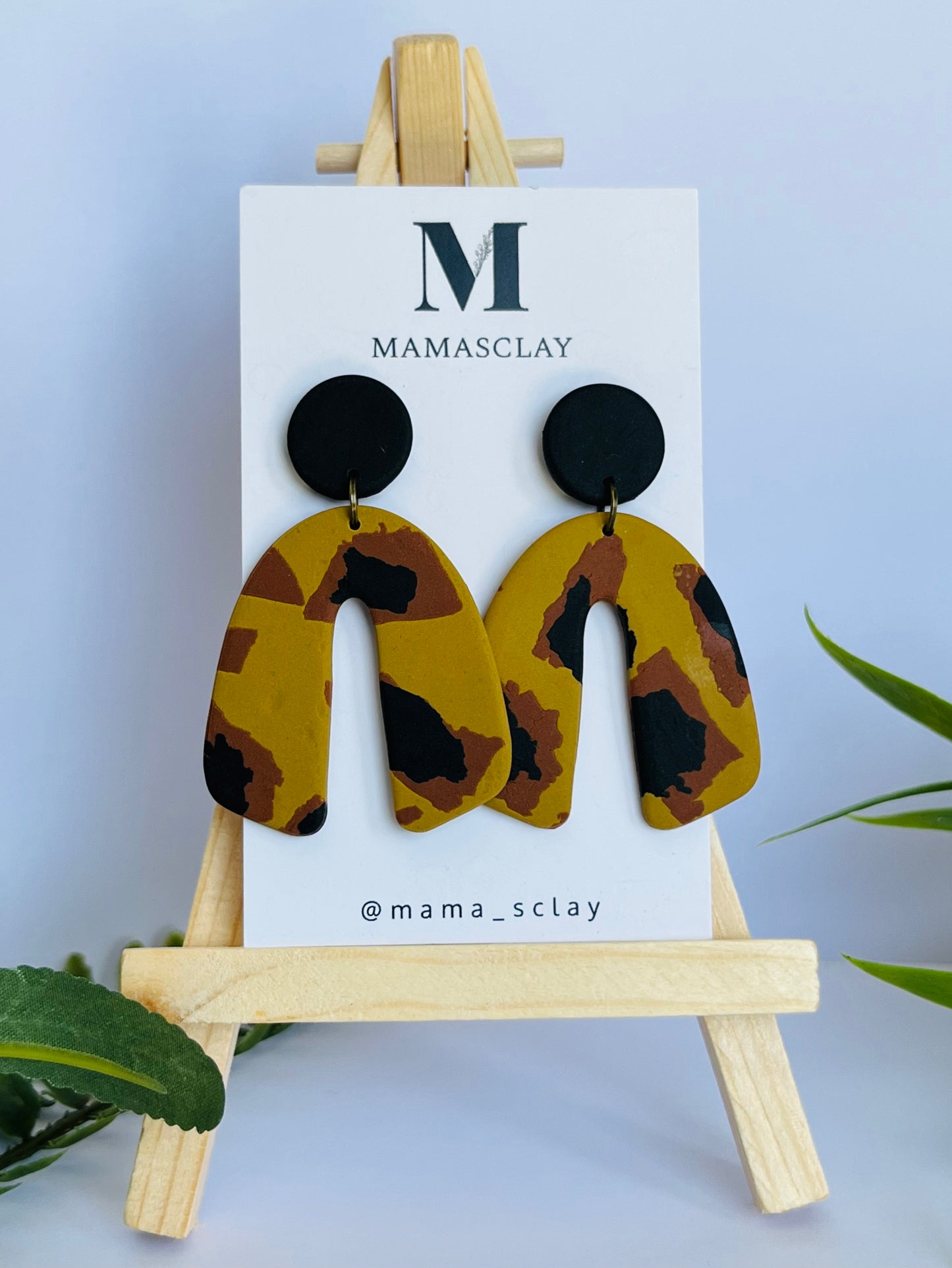 Animal Print Earrings