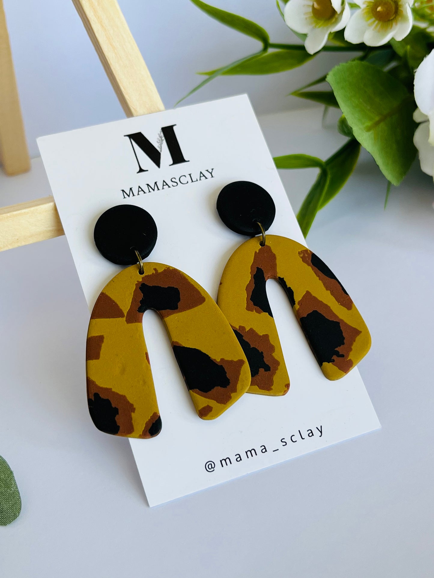 Animal Print Earrings